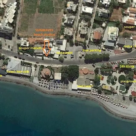 Sunwaves Beach Studio I Ialysos  Exterior photo